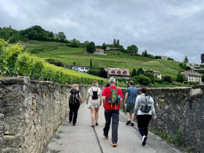 wine hike in the lavaux
