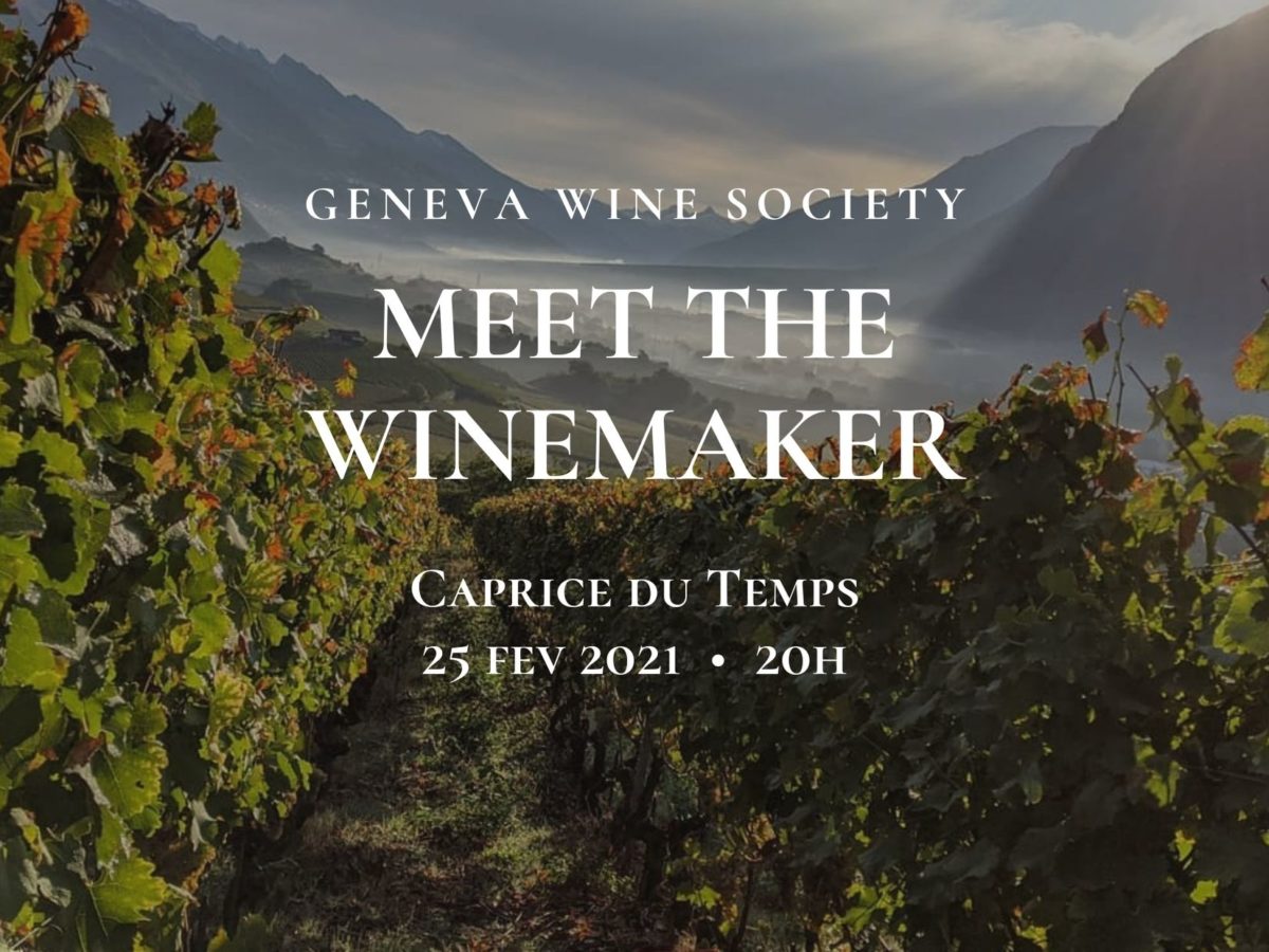 Geneva Wine Society. Meet the Winemaker series